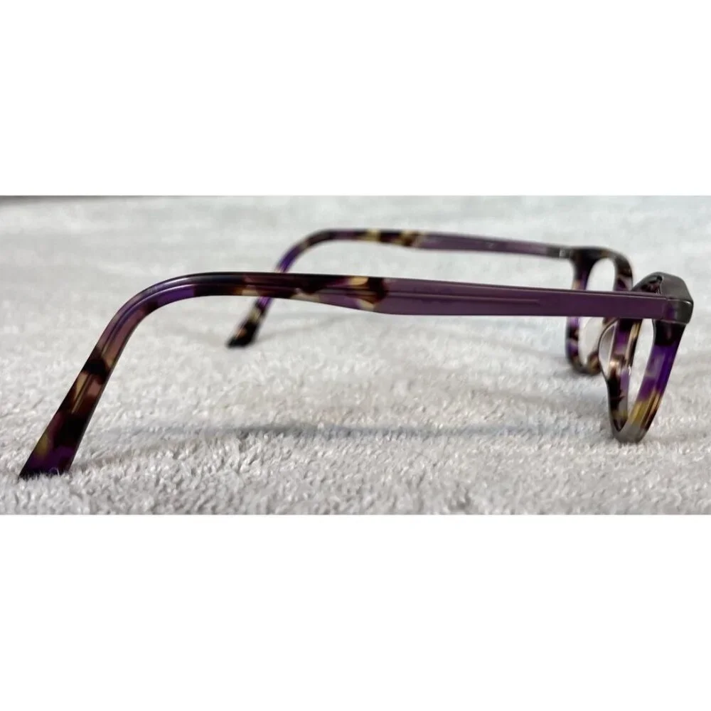 OGI HERITAGE 7162 2010 Round Purple Tortoise Pearl Eyeglasses Frames 47-17-135